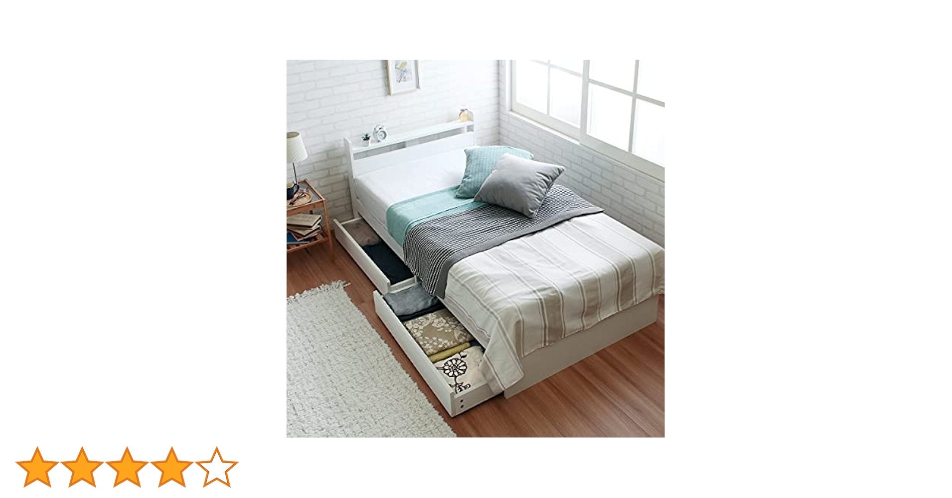 Amazon.co.jp: ビックスリー ショートベッド ショート丈 収納